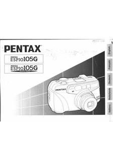 Pentax Espio 105 G manual. Camera Instructions.